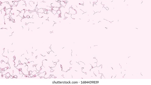 Ilustración de fondo de malla de red de arte procesal