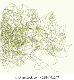 Procedural Art Network Mesh background illustration