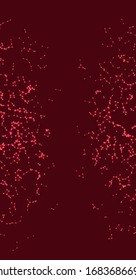 Procedural Network Mesh Art background illustration