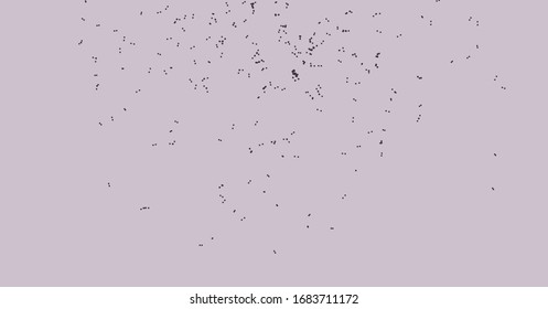 Verfahrensnetzwerk Mesh Art Hintergrund Illustration