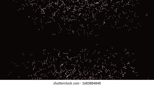 Procedural Network Mesh Art background illustration