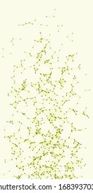 Procedural Network Mesh Art background illustration