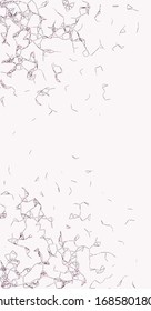 Procedural Network Mesh Art background illustration