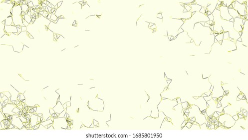 Procedural Network Mesh Art background illustration
