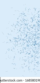 Procedural Network Mesh Art background illustration