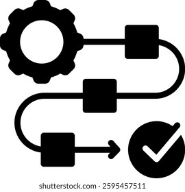Procedure Icon Element For Design