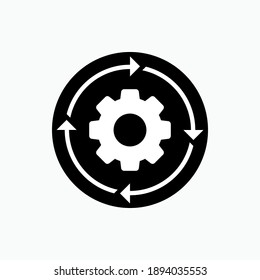 Procedure Icon. Rule or Policy Symbol - Vector Logo Template. 