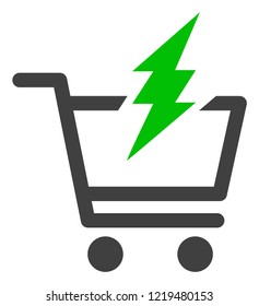 Proceed purchase icon on a white background. Isolated proceed purchase symbol with flat style.