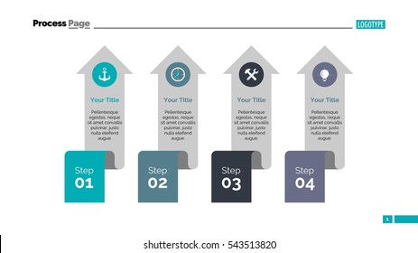 Process Arrow Diagram Slide Template