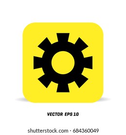 Process Automation Icon. Business Concept. Flat Design.Isolated Illustration.