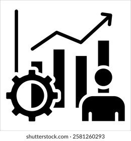 Process Capability Icon Element For Design