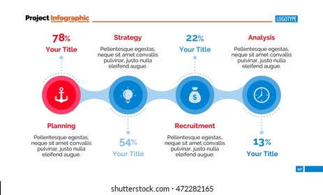 Process Chart Infographic Slide Template