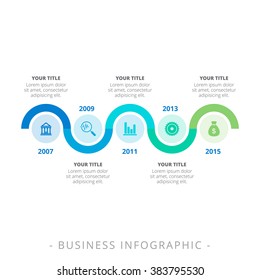 Process Chart Infographic Template