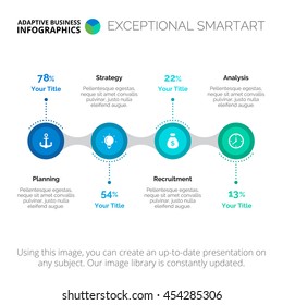 Process Chart Infographic Template