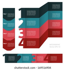 Process chart module. Vector illustration.