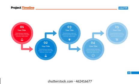 Process Chart Slide Template 3
