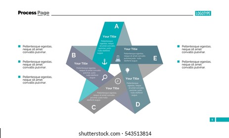 Process Chart Slide Template 7