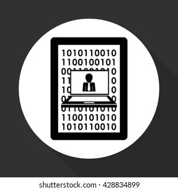 Process design. Solution and business concept. Flat illustration