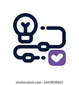process duotone icon. Sleek and modern vector icon for websites, mobile apps, marketing materials, and corporate design. Fully scalable and ready to use.