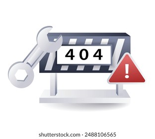 The process of fixing error code 404 in internet technology