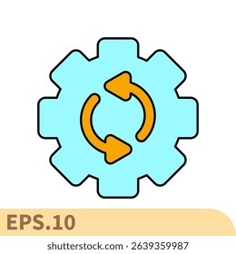 process icons  symbol vector elements for infographic web