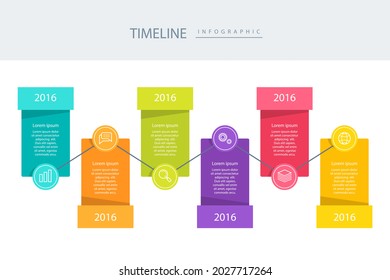 Process infographic design template. Timeline, step plan business strategy. Organization workflow sequence. Finance report presentation. Statistics productivity infochart. Vector illustration.