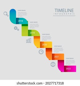 Process infographic design template. Timeline, step plan business strategy. Organization workflow sequence. Finance report presentation. Statistics productivity infochart. Vector illustration.