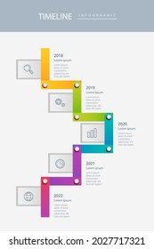 Process infographic design template. Timeline, step plan business strategy. Organization workflow sequence. Finance report presentation. Statistics productivity infochart. Vector illustration.