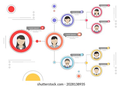 Process infographic design template. Timeline, step plan business strategy. Organization workflow sequence. Finance report presentation. Statistics productivity infochart. Vector illustration.
