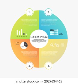 Process infographic design template. Timeline, step plan business strategy. Organization workflow sequence. Finance report presentation. Statistics productivity infochart. Vector illustration.