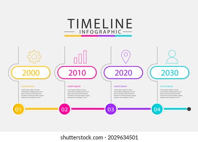 Process infographic design template. Timeline, step plan business strategy. Organization workflow sequence. Finance report presentation. Statistics productivity infochart. Vector illustration.