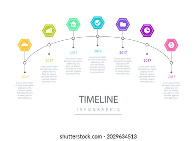 Process infographic design template. Timeline, step plan business strategy. Organization workflow sequence. Finance report presentation. Statistics productivity infochart. Vector illustration.