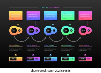 Process infographic design template. Timeline, step plan business strategy. Organization workflow sequence. Finance report presentation. Statistics productivity infochart. Vector illustration.