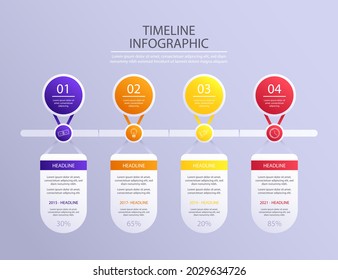 Process infographic design template. Timeline, step plan business strategy. Organization workflow sequence. Finance report presentation. Statistics productivity infochart. Vector illustration.