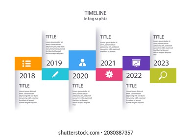 Process infographic design template. Timeline, step plan business strategy. Organization workflow sequence. Finance report presentation. Statistics productivity infochart. Vector illustration.