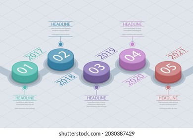 Process infographic design template. Timeline, step plan business strategy. Organization workflow sequence. Finance report presentation. Statistics productivity infochart. Vector illustration.