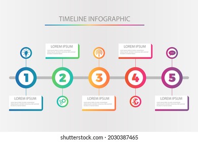 Process infographic design template. Timeline, step plan business strategy. Organization workflow sequence. Finance report presentation. Statistics productivity infochart. Vector illustration.