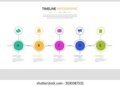 Process infographic design template. Timeline, step plan business strategy. Organization workflow sequence. Finance report presentation. Statistics productivity infochart. Vector illustration.