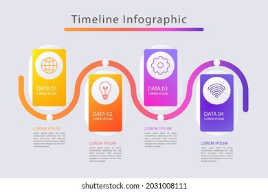 Process infographic design template. Timeline, step plan business strategy. Organization workflow sequence. Finance report presentation. Statistics productivity infochart. Vector illustration.