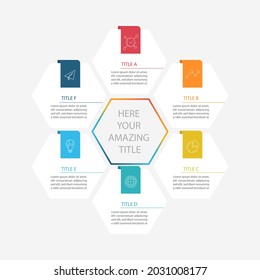 Process infographic design template. Timeline, step plan business strategy. Organization workflow sequence. Finance report presentation. Statistics productivity infochart. Vector illustration.