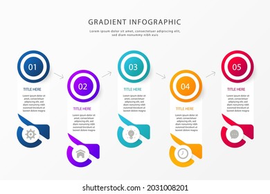 Process infographic design template. Timeline, step plan business strategy. Organization workflow sequence. Finance report presentation. Statistics productivity infochart. Vector illustration.