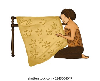 proceso de fabricación de prendas de batik tradicionales