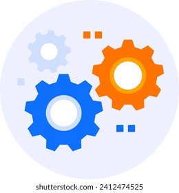  process management modern icon clipart illustration
