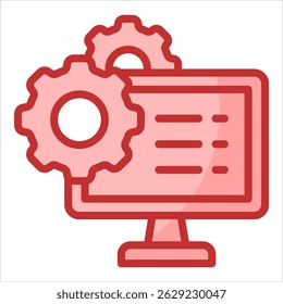 Process Monitor Icon Element For Design