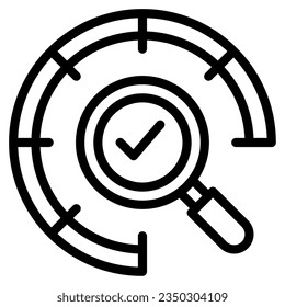 Process Optimization icon can be used for uiux, etc