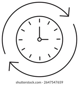 ícone Otimização de Processos, Maximização da Eficiência por meio da Otimização de Processos, Sucesso Simplificado: Otimizando Fluxos de Trabalho para Obter Desempenho Máximo, vetor