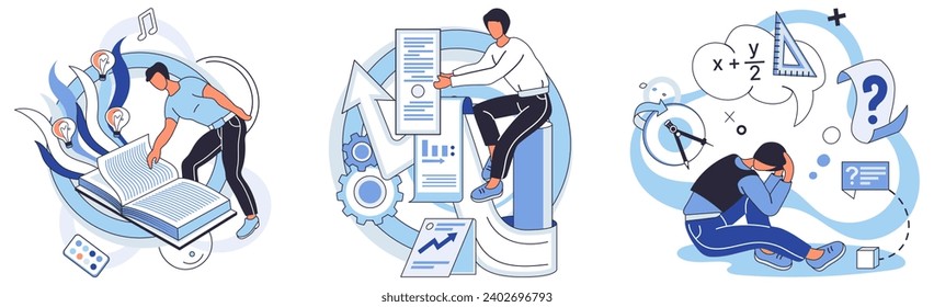 Process optimization vector illustration. Efficient workflow management is crucial for achieving process optimization goals Productivity is maximized through efficient optimization operational methods