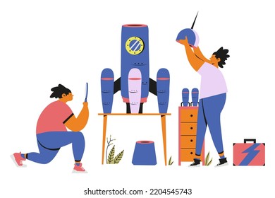 The Process of Rocket Making