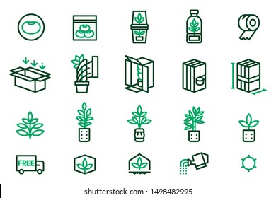 Process Sending Tree Farm Customers House Stock Vector (Royalty Free ...