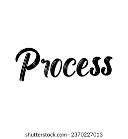 process text on white background.